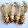 12pcs Sisal Mouse Cat Toys