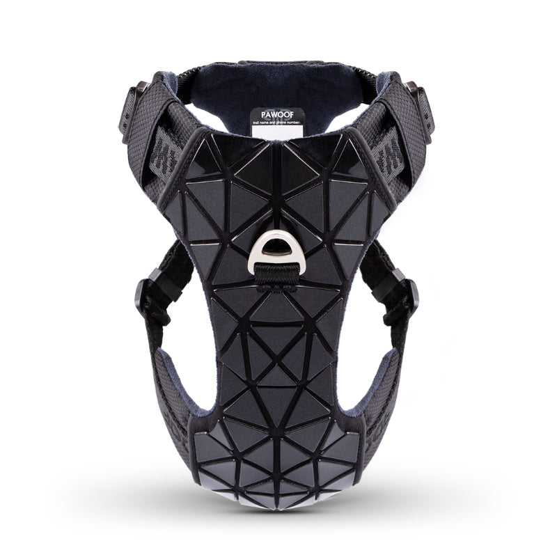 Dog Harness Luxury Shining Collar - Fashionable Pet Walking Accessories