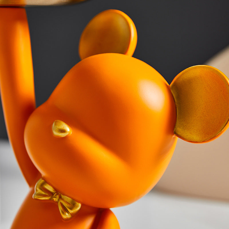 Resin Crafts Gifts Bear Storage Racks - Home Decor and Hallway Organization